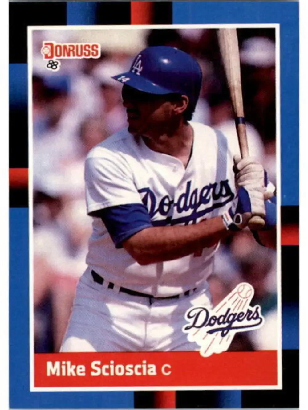 1988 Mike Scioscia Donruss Baseball Card #106